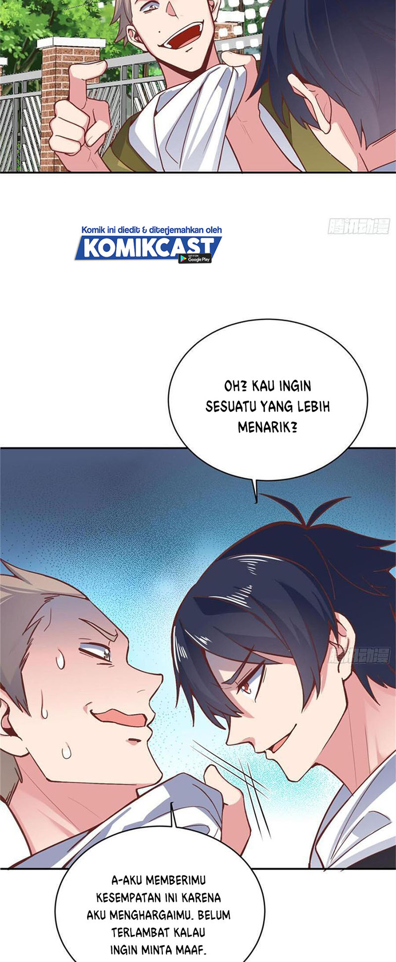 Carrying The Goddess Along Chapter 55 Gambar 4